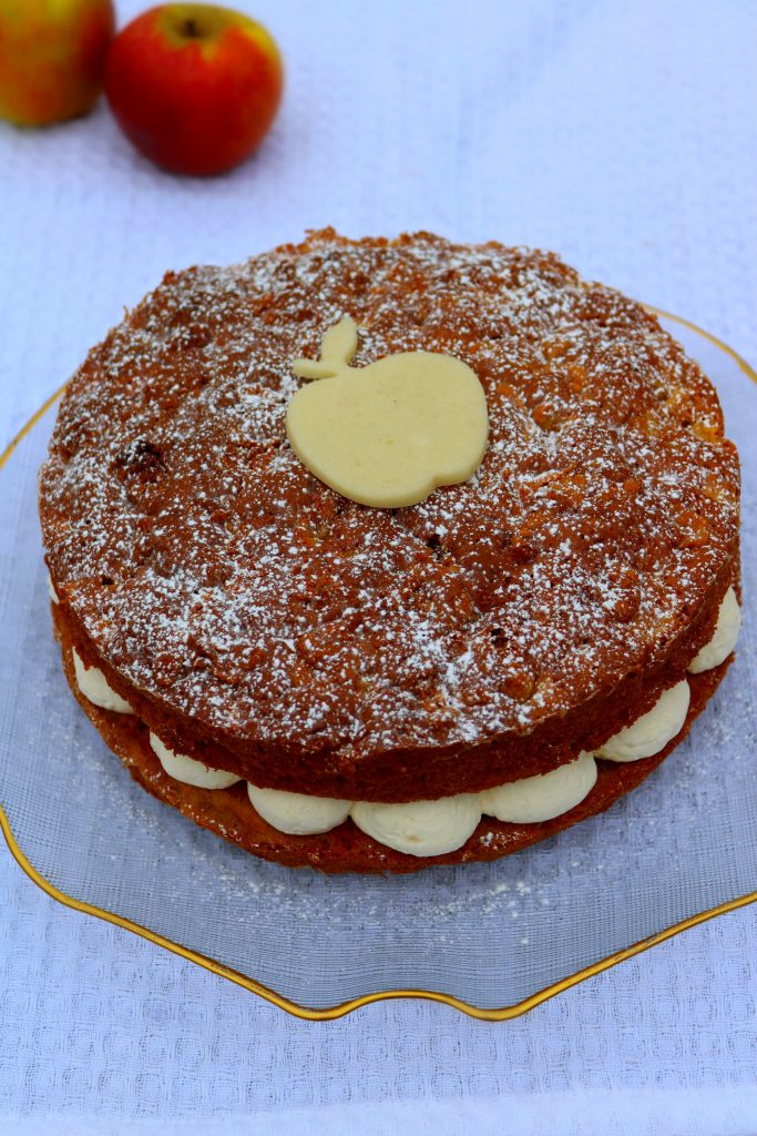 AD Apple & Marzipan Cake The Marmalade Teapot