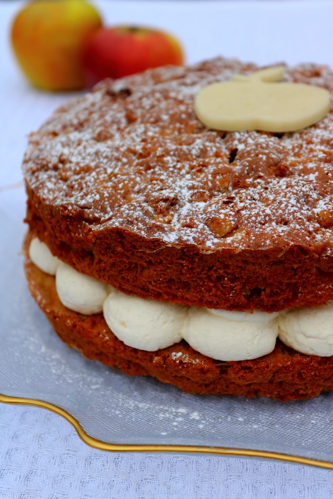 AD Apple & Marzipan Cake The Marmalade Teapot