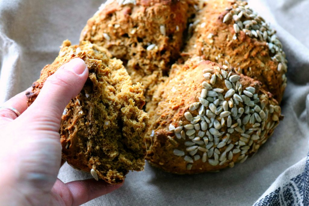 Treacle & Seed Soda Bread The Marmalade Teapot