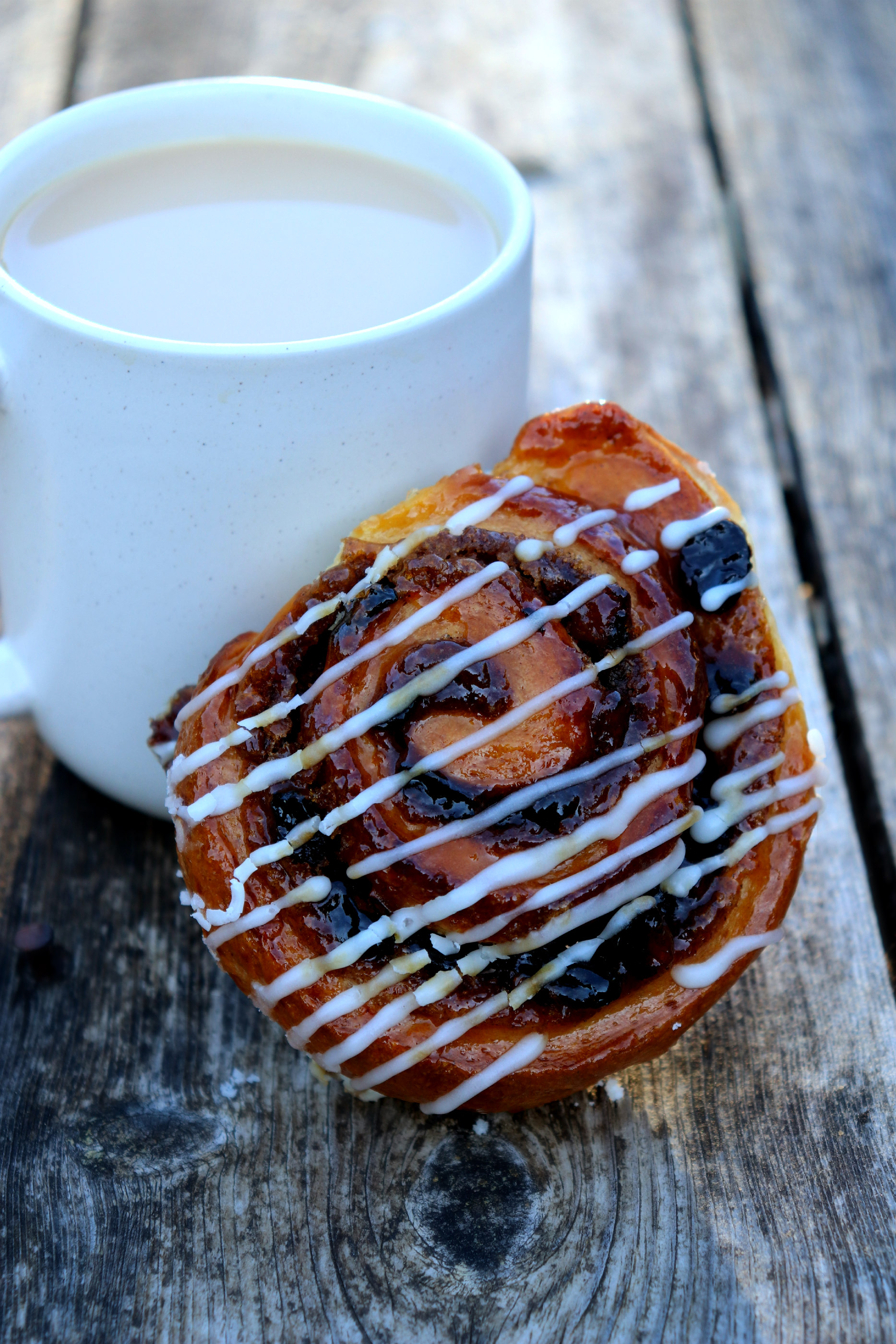 baked chelsea bun
