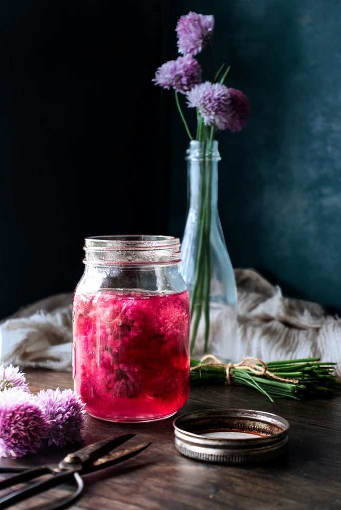 Chive Blossom Vinegar