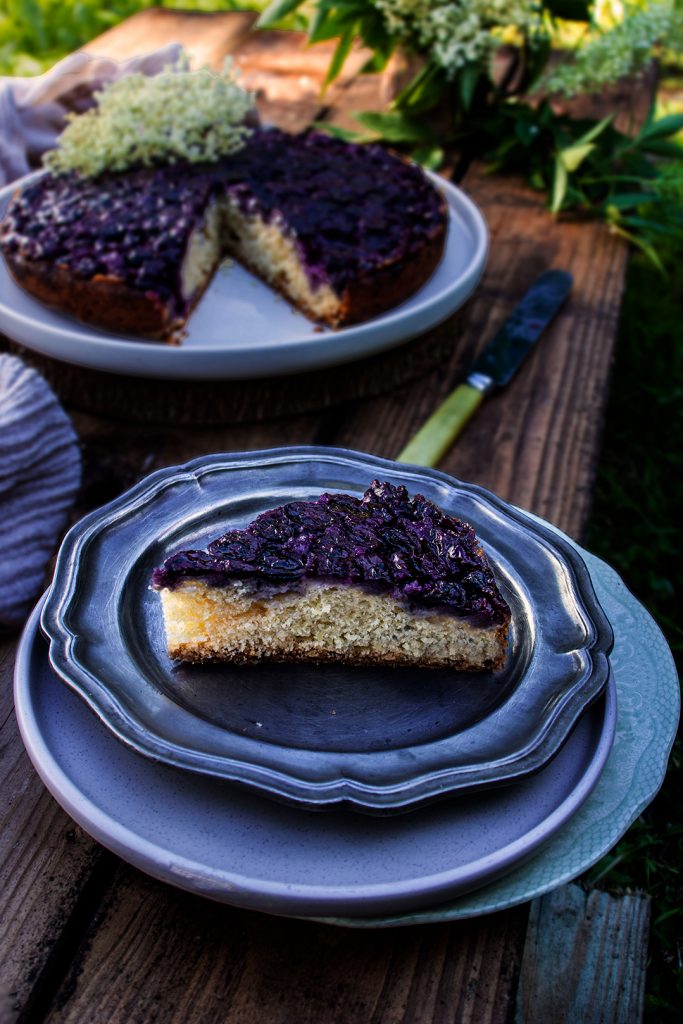 Blueberry & Elderflower Cake