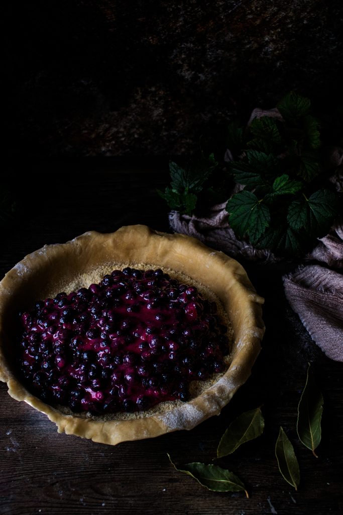 Blackcurrant & Bay Pie