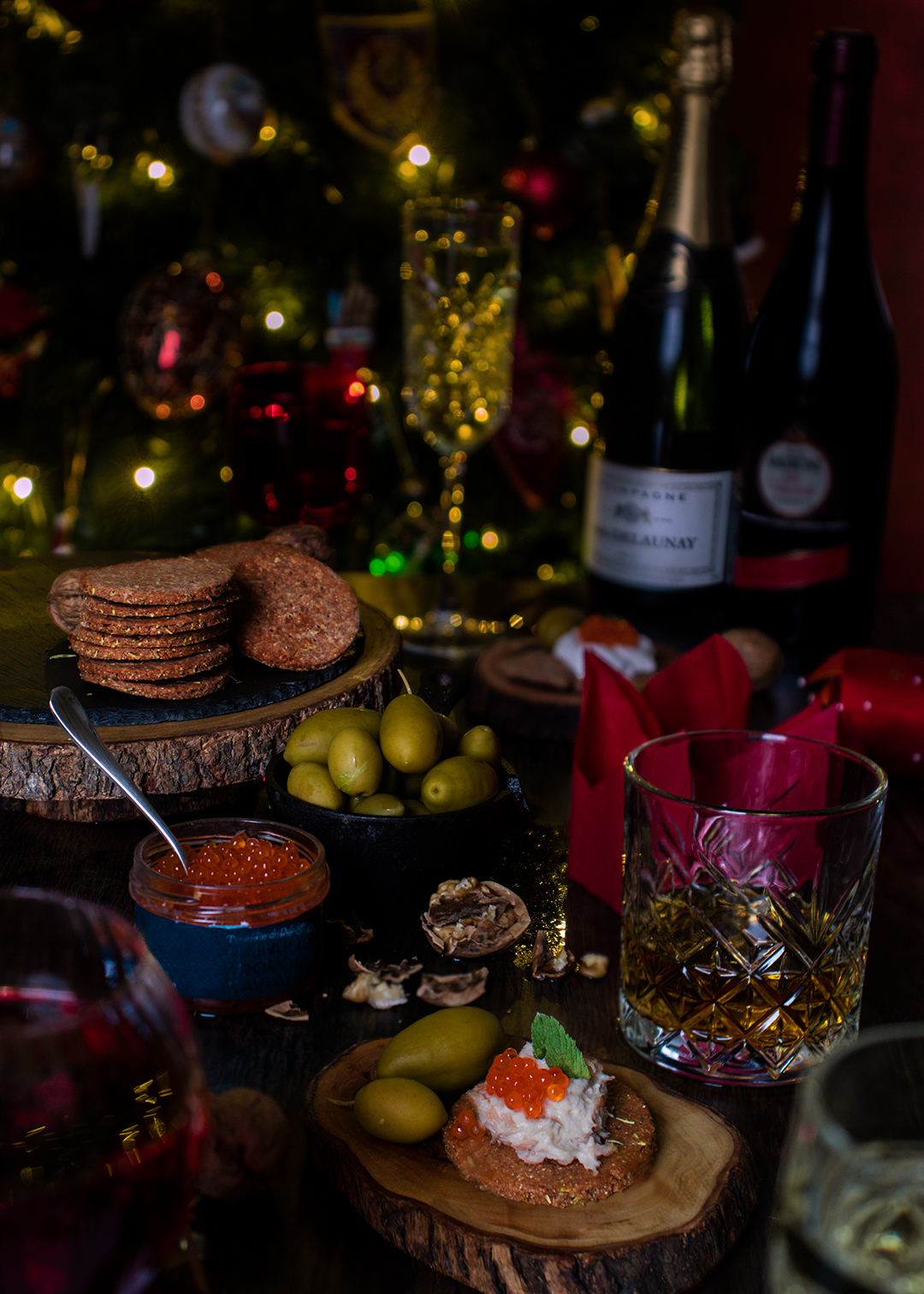 Rye & Rosemary Crackers
